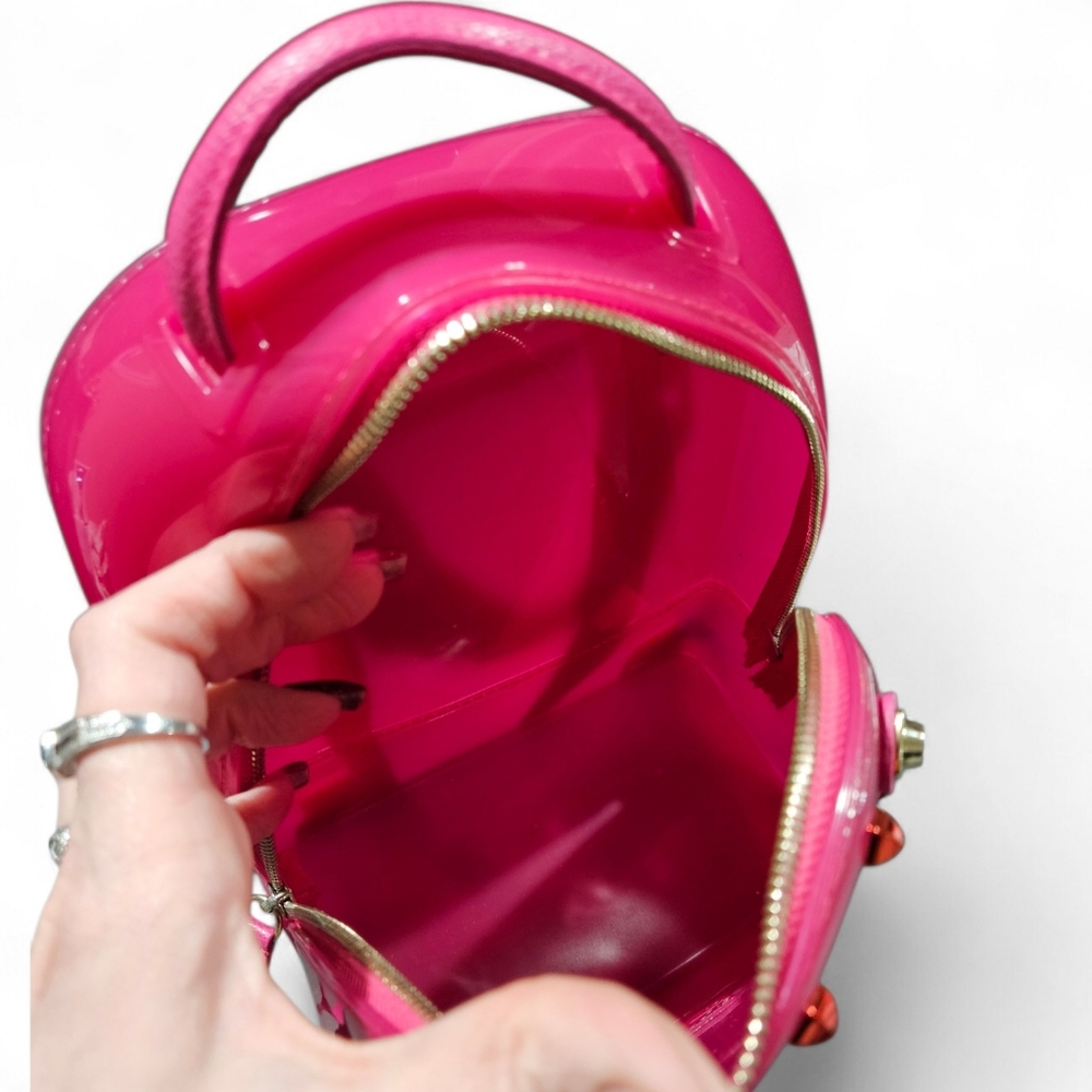 FURLA Candy Mini Pink Backpack - Picture 7 of 7